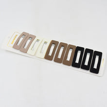 Miss Beauty 10pcs Cute Matte Multicolour & Design Hair Clip Set, Hair accessories